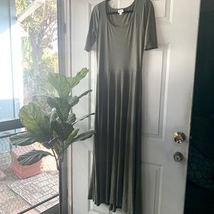 Olive Lularoe Ana Maxi Dress